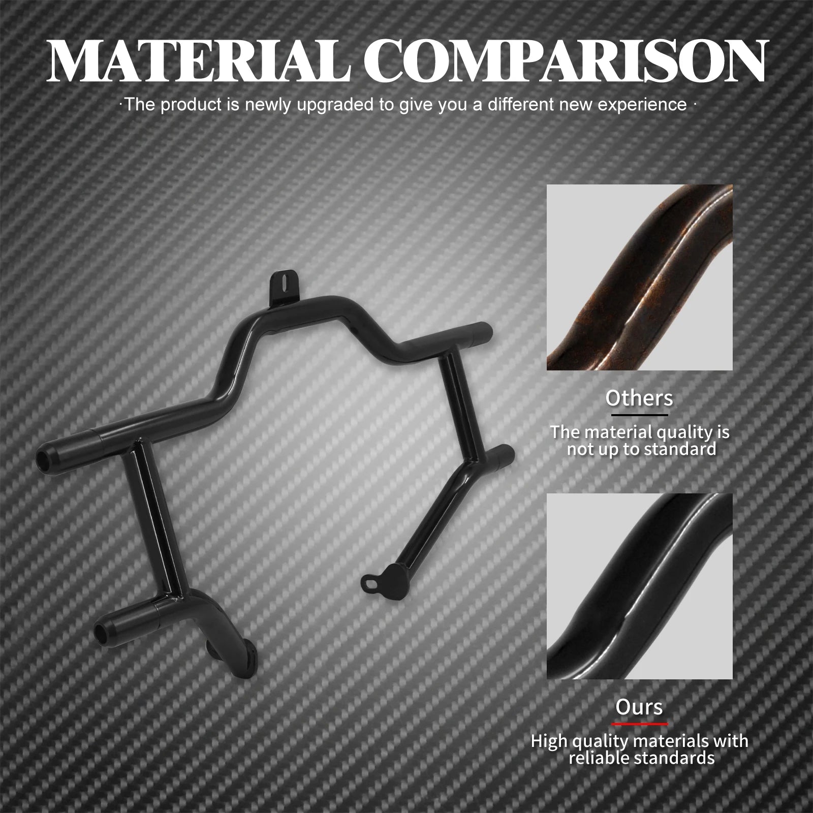 Front Engine Guard Crash Bar Motorcycle Highway Bar Falling Protector For Harley Touring Road King FLHR Street Glide FLHX 09-24