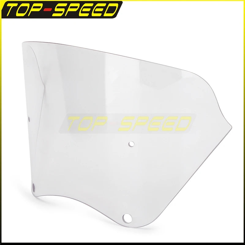 Replacement Headlight Fairing Windscreen Motorcycle Club Style Fairing Windshield Deflector for Harley Dyna 9inch 12inch 15inch