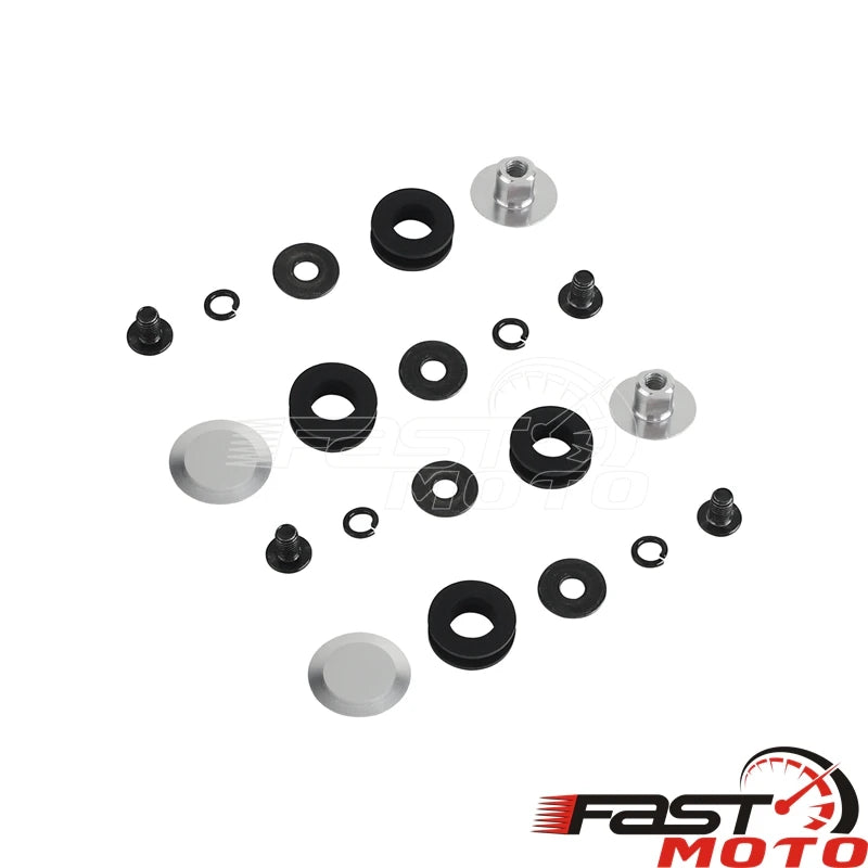 Motorcycle Club Style Fairing T25 Bolts Screws For Harley Softail Low Rider ST For Road Warrior Hand Guards Bolt Bushing Inserts