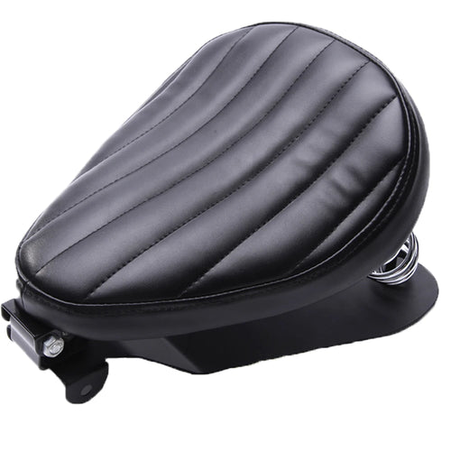 Universal Moto Bobber Motorcycle Solo Seat Chopper Saddle Vintage
