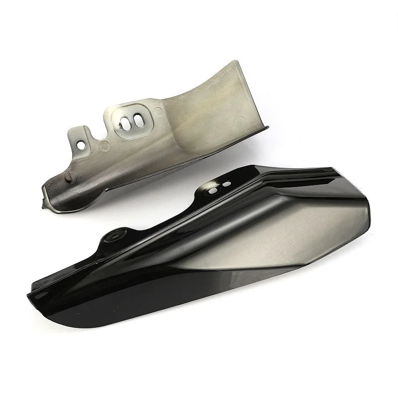 Motorcycle Mid-Frame Air Deflector Heat Shield Black for Harley Street Touring Electra 2001 2002 2003 2004 2005 2006 2007 2008
