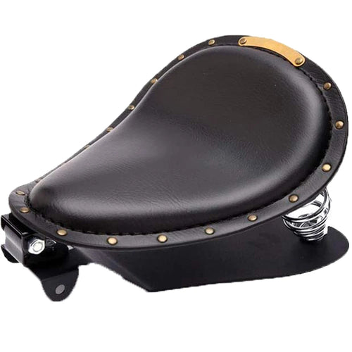 Universal Moto Bobber Motorcycle Solo Seat Chopper Saddle Vintage