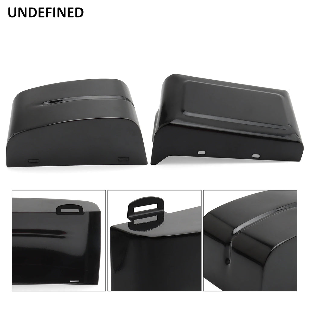 Left/Right Motorcycle Battery Cover Side Fairing Electrical Panel Cover for Harley Dyna Fat Bob FXDF Street Bob FXDB FXDC FLD