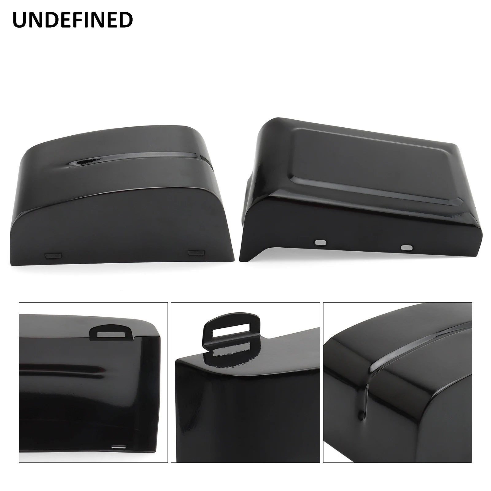 Left/Right Motorcycle Battery Cover Side Fairing Electrical Panel Cover for Harley Dyna Fat Bob FXDF Street Bob FXDB FXDC FLD