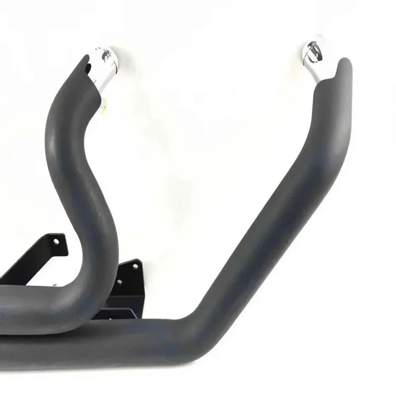 Black Chrome Motorcycle V-H Dual Exhaust System Muffler Exhaust Pipe For Harley Sportster XL1200 XL883 Iron XL 1200 883 X48 V72
