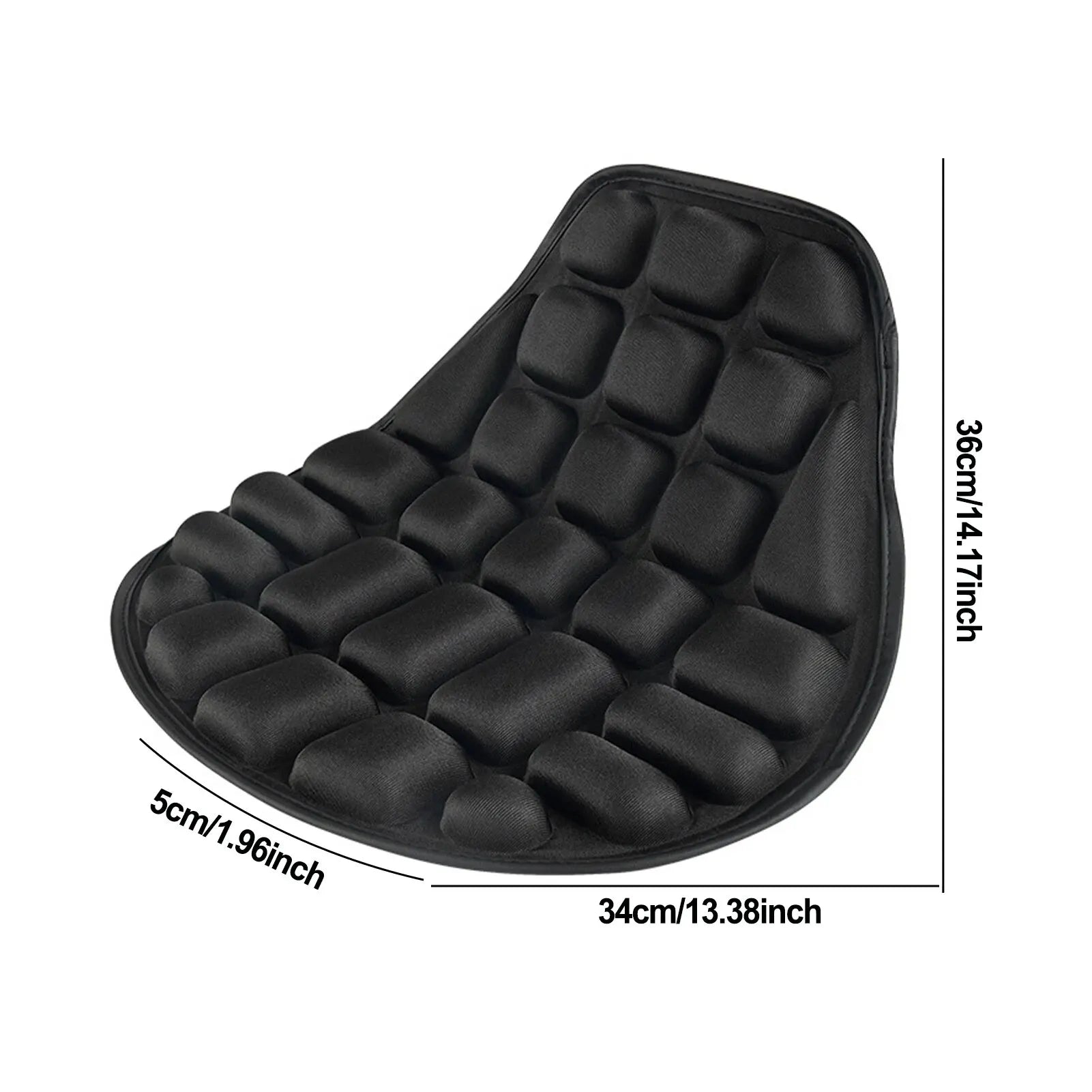 Motorcycle Seat Universal Motorbike Air Pad Cover Foam Soft Comfortable Breathable Seat Covers Mats Motorcycles Electric Bike