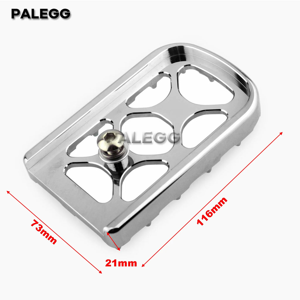 For Harley Touring Road Glide FLT1986-2022 Softail FL Dyna FLD Motorcycle Floorboard Riot Foot Pegs Footrest Pedals Shifter Peg