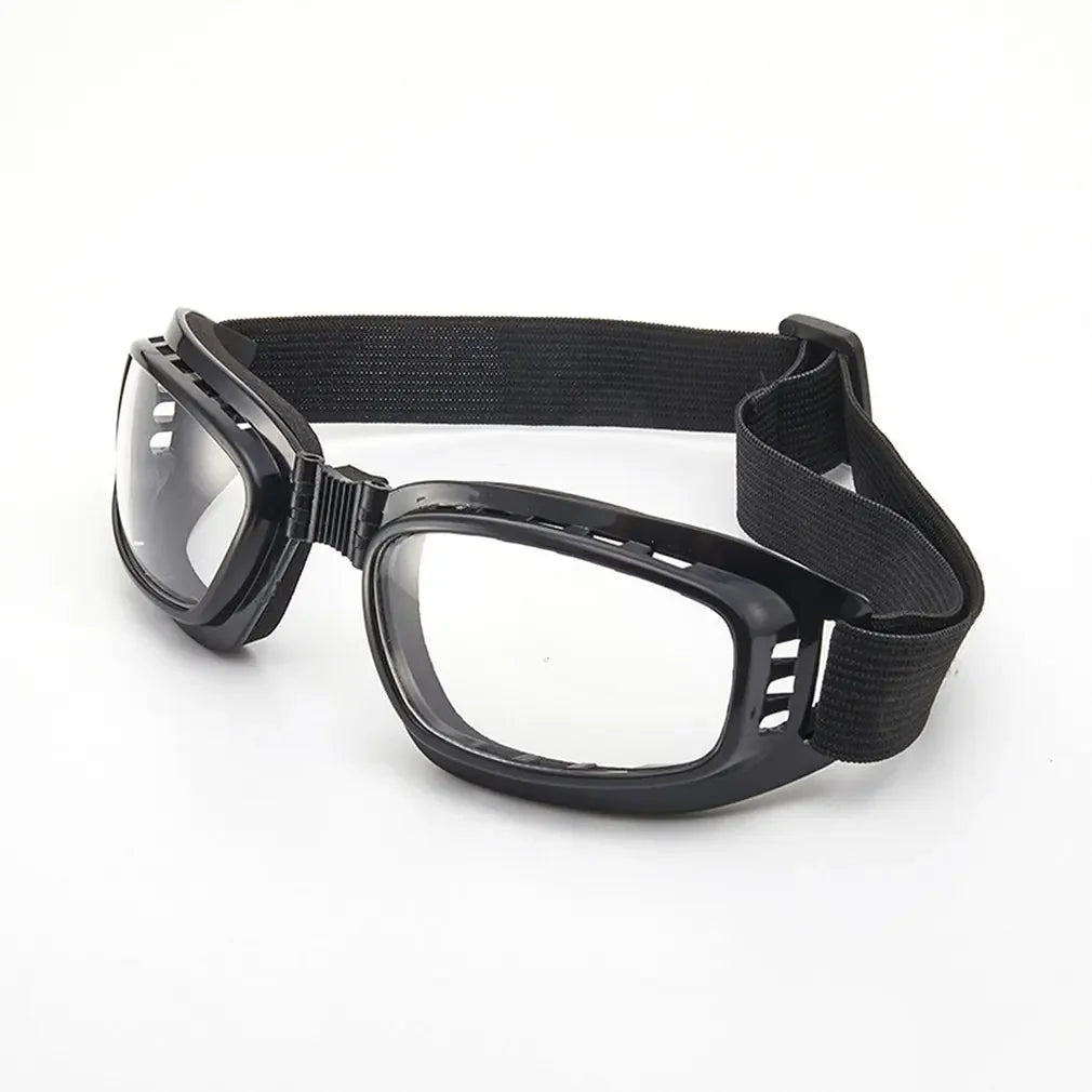 New Foldable Vintage Motorcycle Glasses Polarized Day Night Cycling Sunglasses Goggles Windproof Dustproof UV Protection Glasses