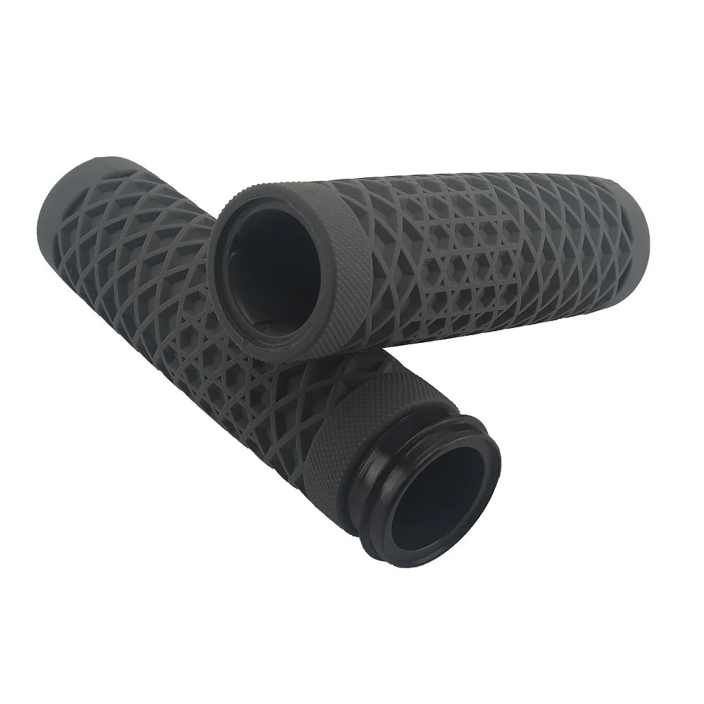 Motorcycle Handlebar Hand Grips 1" 25mm Electronic Throttle Handlebars For Harley Touring Street Glide Road Dyna Softail FXDLS