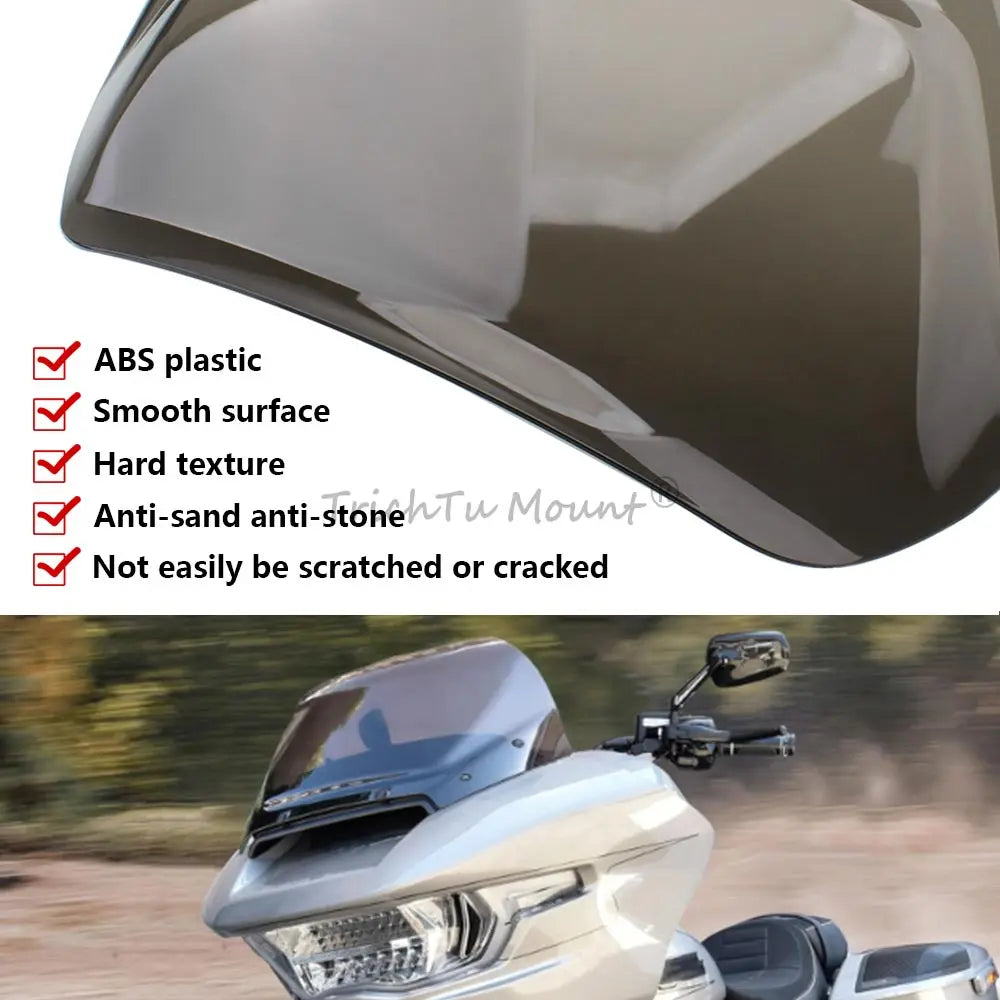 For Harley Touring Road Glide CVO FLTRX FLTRXSE 2023 2024 Motorcycle Front Upper Fairing Windshield Windscreen Wind Deflectors