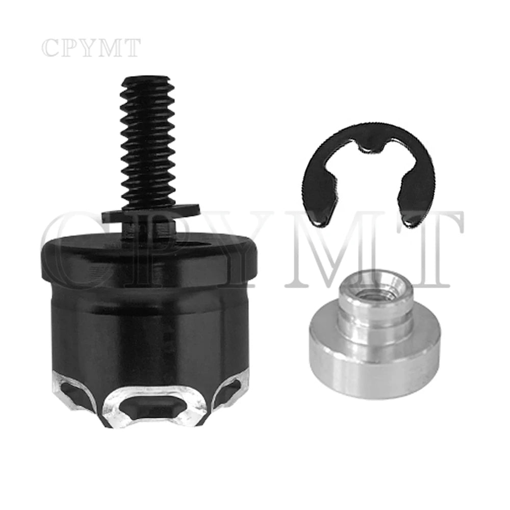 Motorcycle Rear Fender Seat  Aluminum Bolt Screw Nut Tab Cover fit For Harley XL Dyna Softail Touring Motorbikes 1996-2019