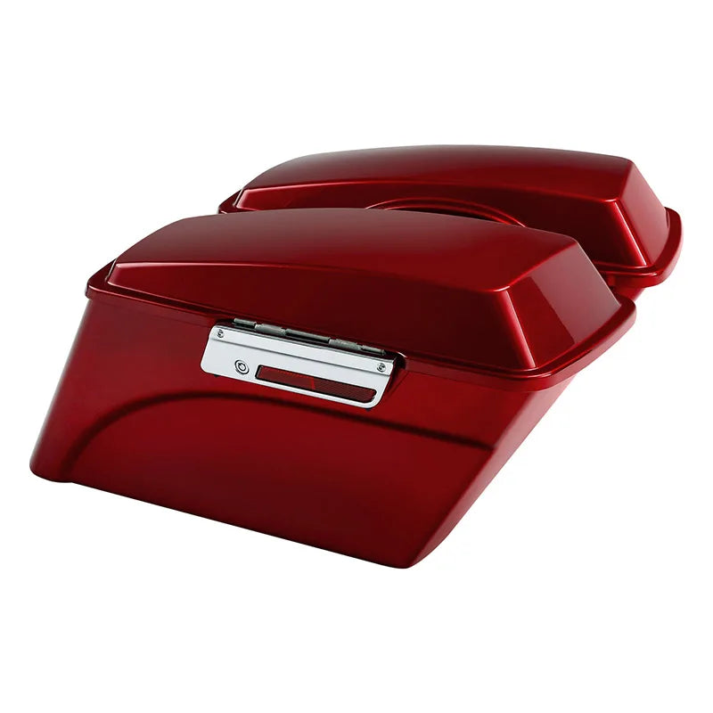 Motorcycle Hard Saddlebag Saddle Bags For Harley Touring Road King Road Glide FLHR FLTR 1994-2013