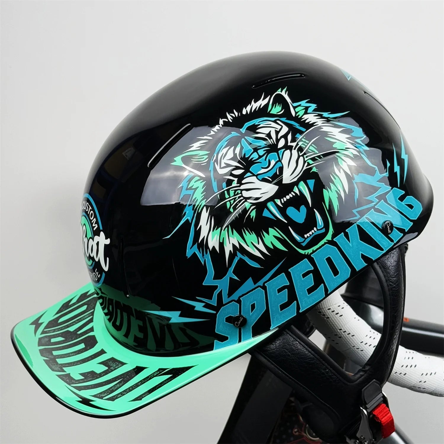 Motorcycle Half Helmet Baseball Cap Half Face Helmet Anti-UV Safety Hard Hat Helmet Motorcycle for Mens