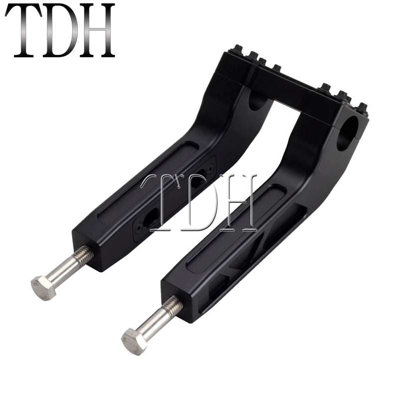 28mm Handlebar T-bar Bars 4"-14" Riser for Harley Sportster 1200 883 Softail Cafe Racer Street Bob FXBB Custom Chopper Bobber
