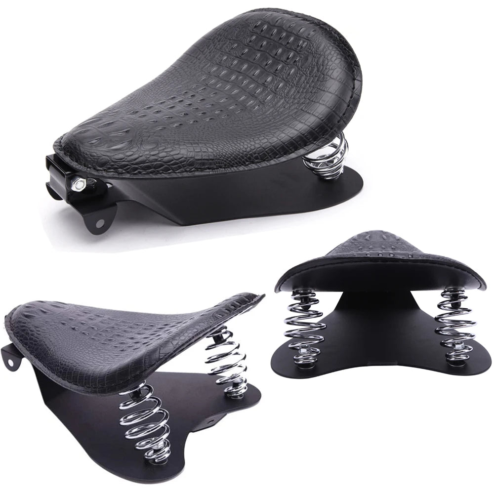 Universal Moto Bobber Motorcycle Solo Seat Chopper Saddle Vintage