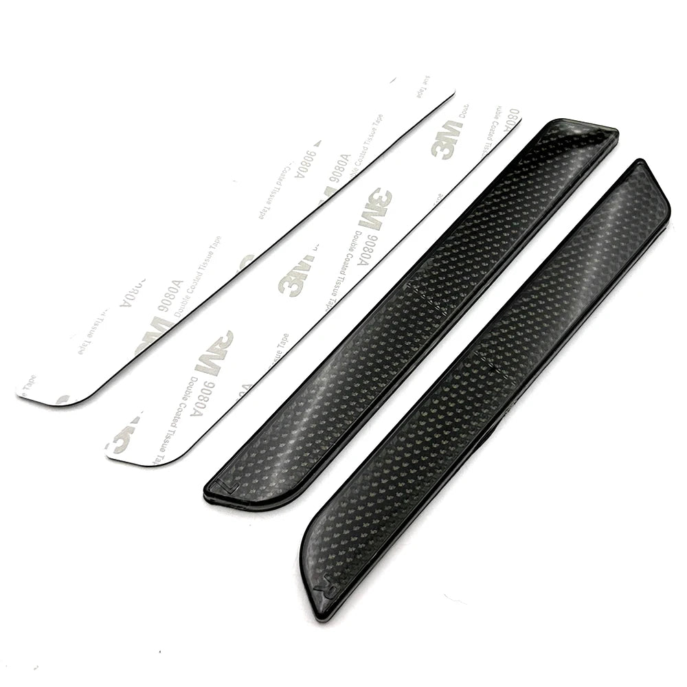 Motorcycle Saddlebag Guard Reflector Cover strips For Harley Touring