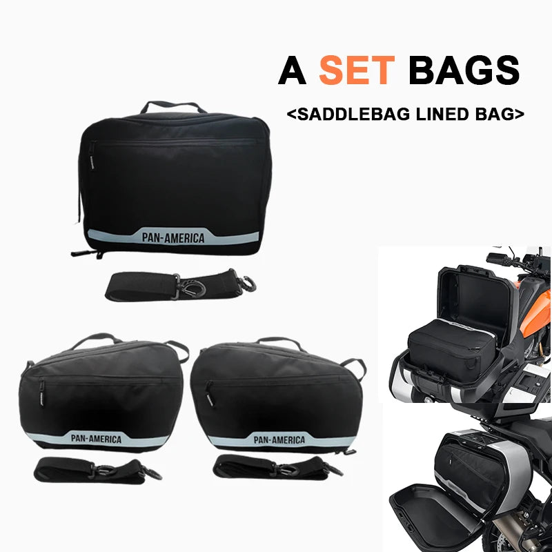 for Pan America Motorcycle Top Liner Bag for Harley PA1250 PA1250 S RA1250 2021-2022 Saddle Luggage Inner Waterproof Accessories