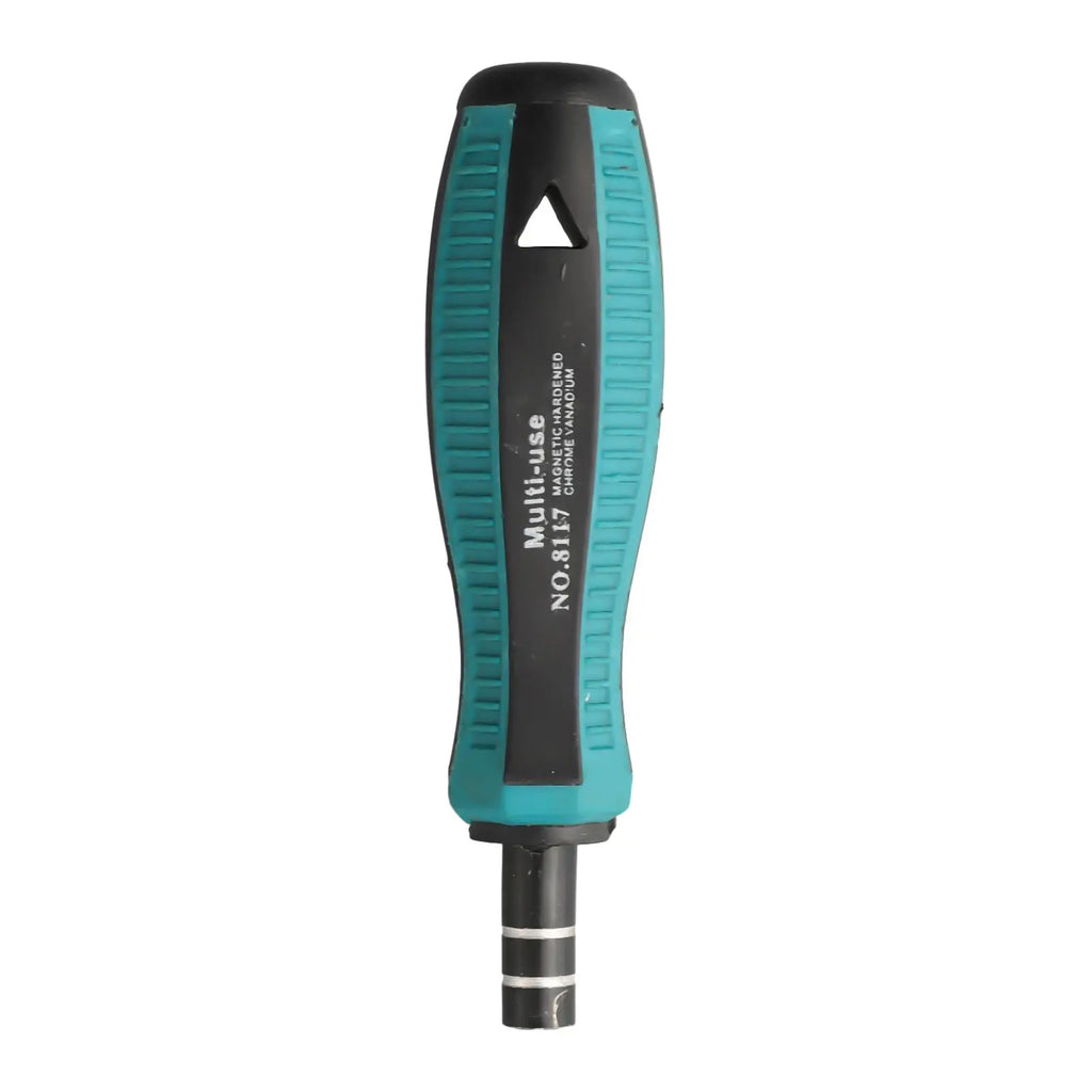 6.35mm 4mm Hex 5mm Round Self-Locking Adapter Screwdriver Handle Magnetic Screw Driver Bits Holder Wrench Tools