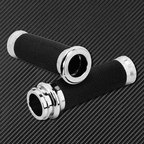 Motorcycle Electronic Grips 1"25mm Black Hand Grips For Harley Touring