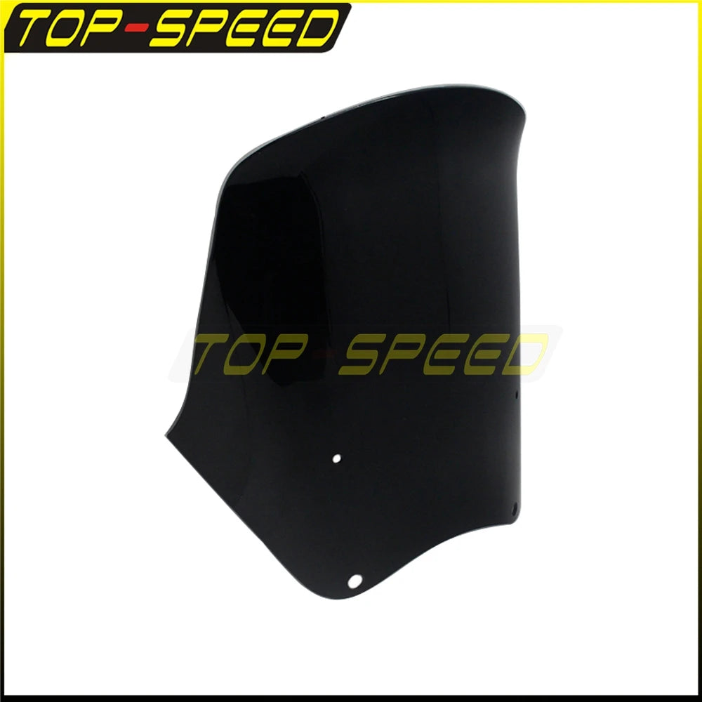 Replacement Headlight Fairing Windscreen Motorcycle Club Style Fairing Windshield Deflector for Harley Dyna 9inch 12inch 15inch