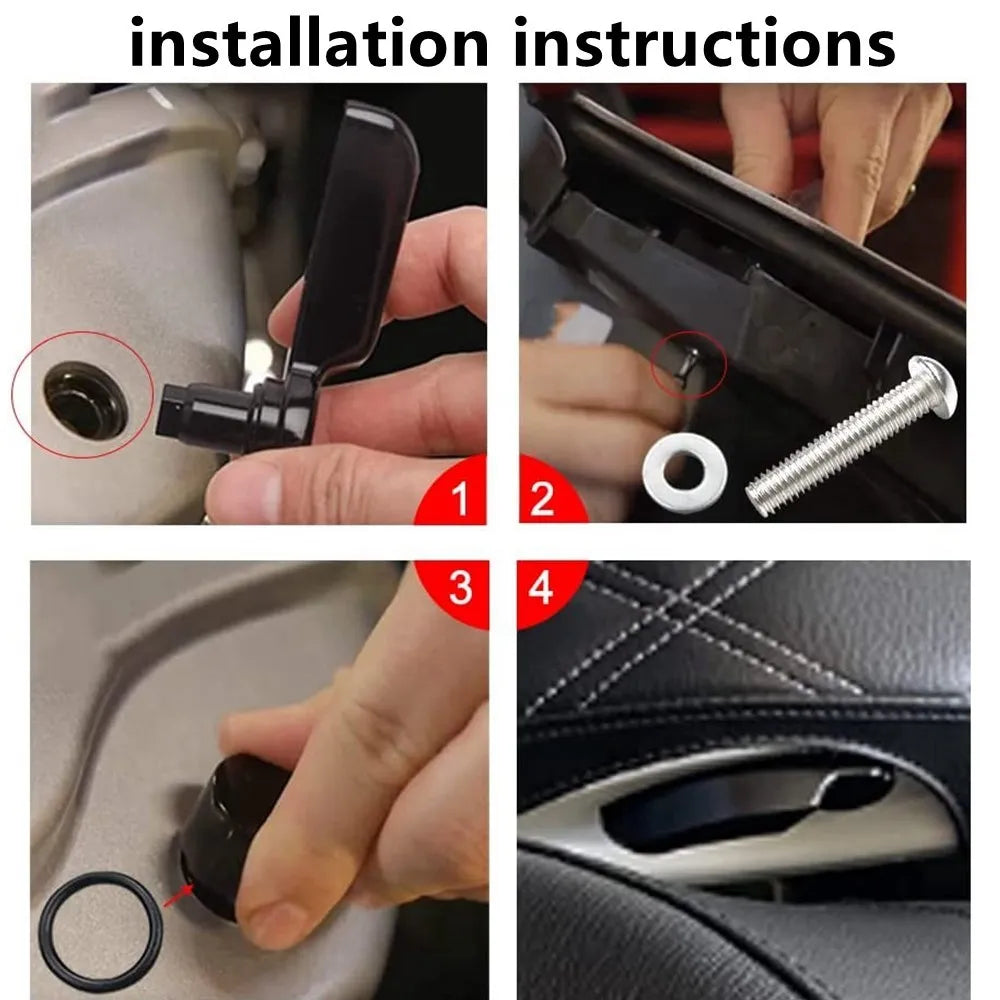 Motorcycle Saddle Bag Lifter Saddlebag Latch Kit For Harley Davidson Touring Street Glide Electra Glide Road King 2014-2024