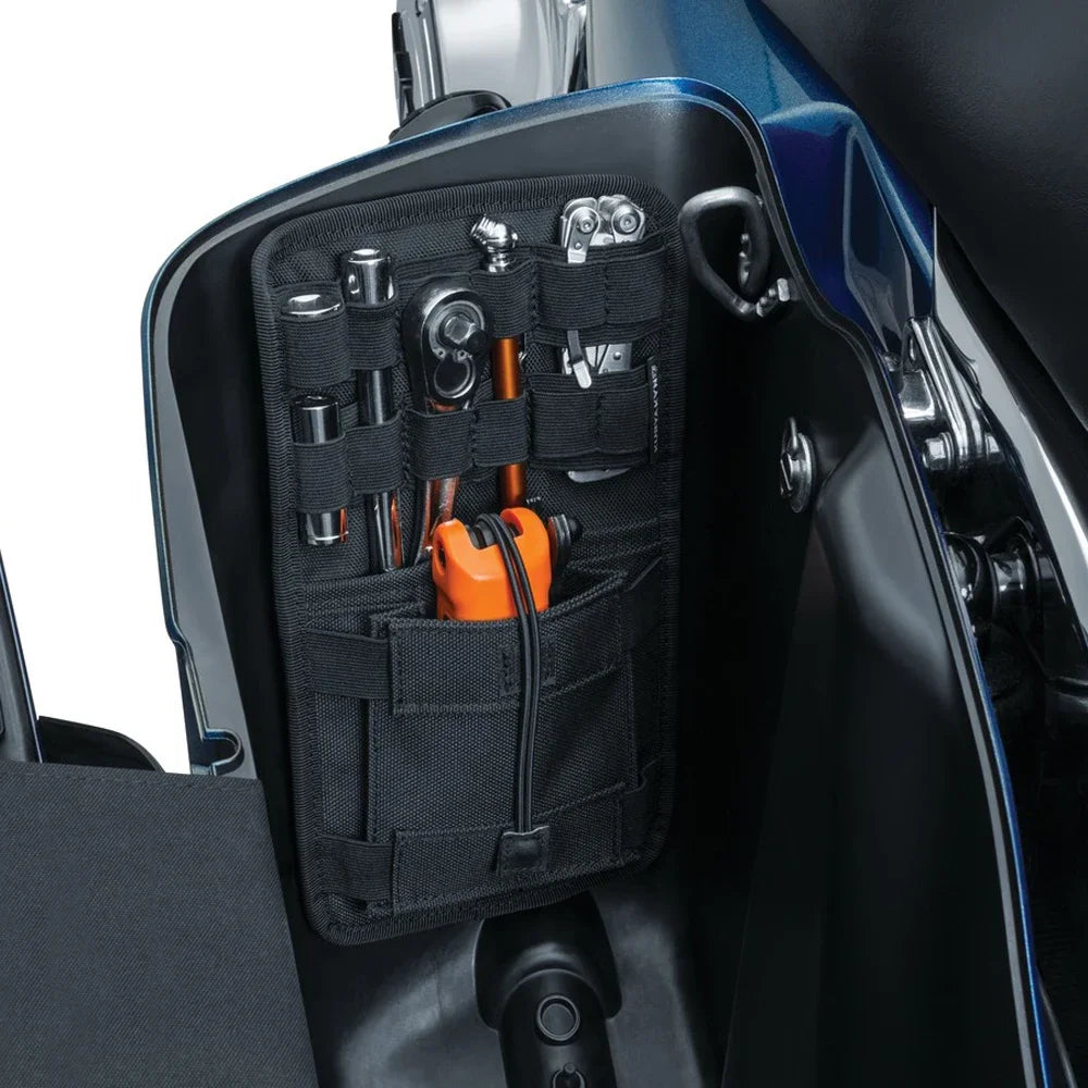For Harley Davidson All Touring Road King Glide Street Saddlebag Inner Toolkit Hard Bags Storage