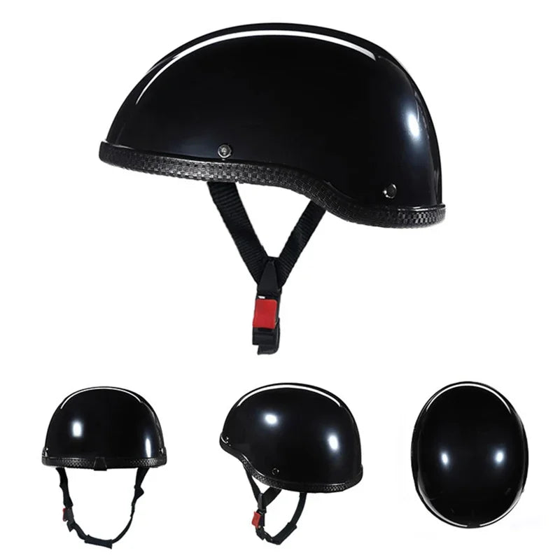 Motorcycle Helmet hat Unisex All-Season E-Bike Helmet  Coverage with 3C Certification & HD Visor for Summer Riding
