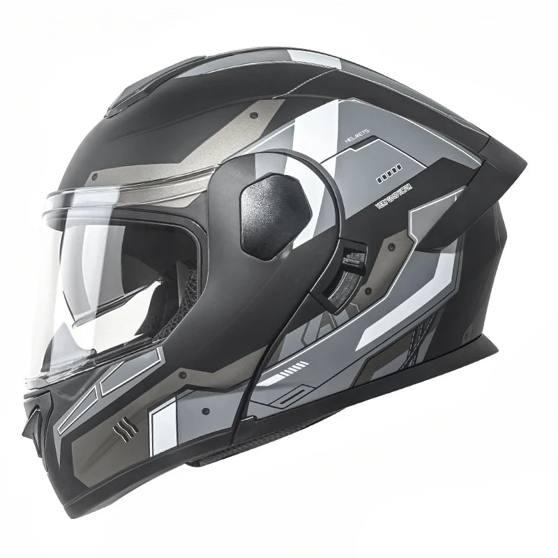 Motorcycle Motorcycle Helmet, Open-Face Helmet, Four-Season Helmet for Men and Women, with Cccdot