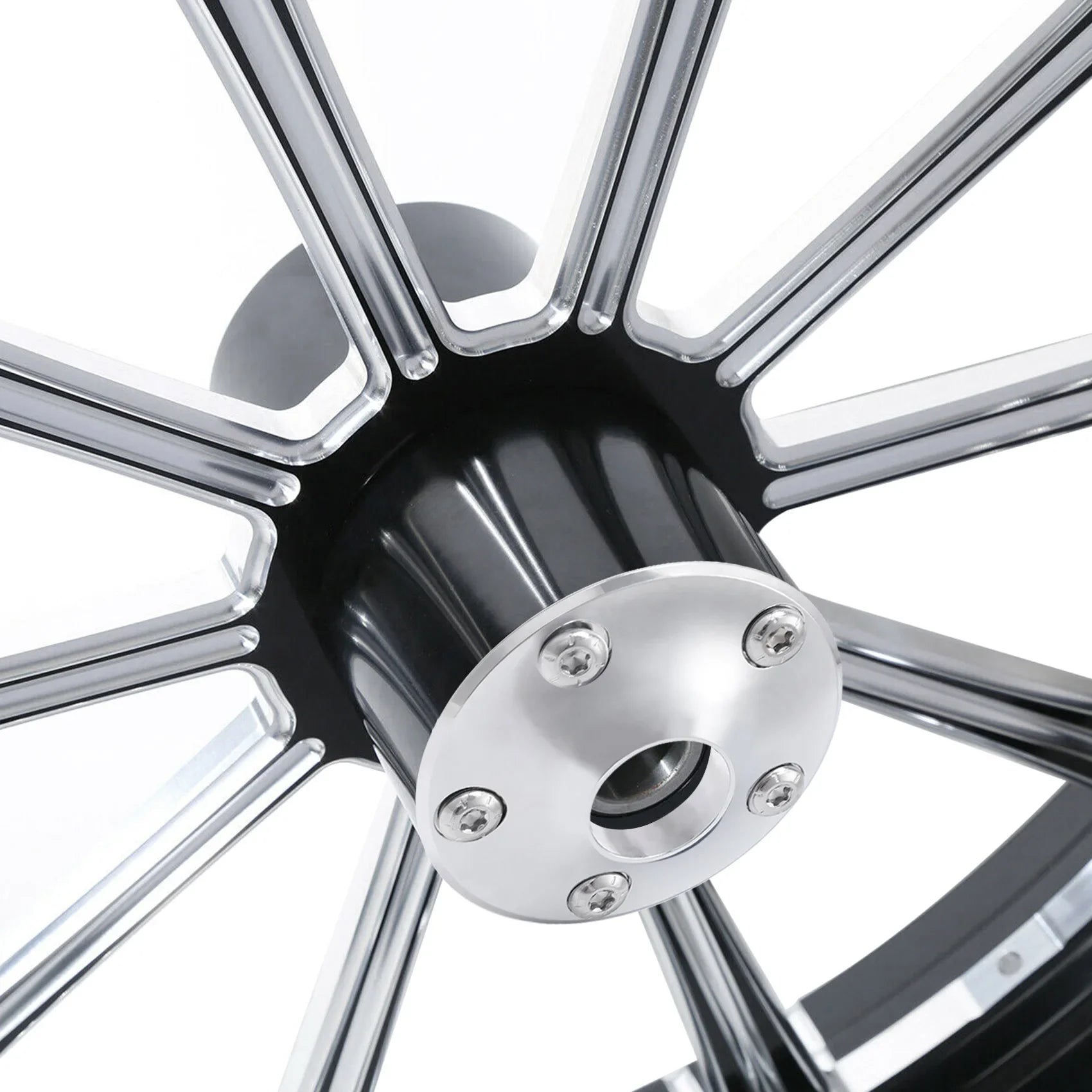 For Harley Touring Street Road Glide non ABS 2008-2021 Motorcycle Dual Disc Front Wheel Hub Cap Cover Motorbike
