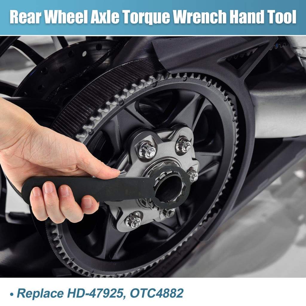 Motoforti Rear Axle 36mm Wrench Tool Rear Wheel Axle Torque Wrench Hand Tool for Harley Davidson Touring Motorcycle HD-47925