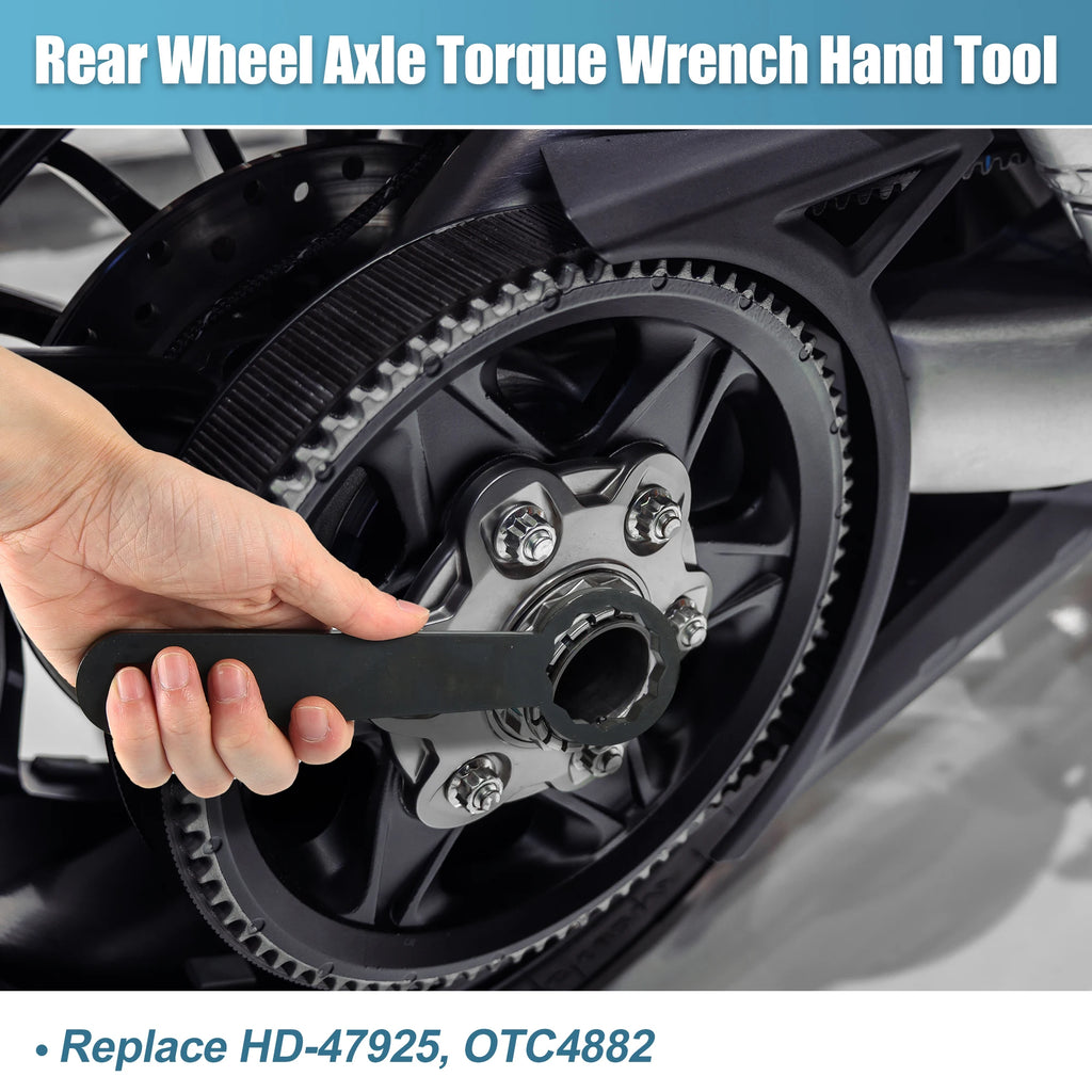 Motoforti Rear Axle 36mm Wrench Tool Rear Wheel Axle Torque Wrench Hand Tool for Harley Davidson Touring Motorcycle HD-47925
