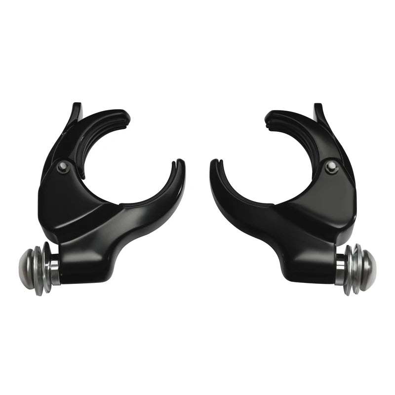49mm Detachable Windshield Clamp For Harley Dyna Fat Bob Low Rider FXD Wide Glide XL1200X VRSCA VRSCB VRSCX FXBB FXBRS FXLR