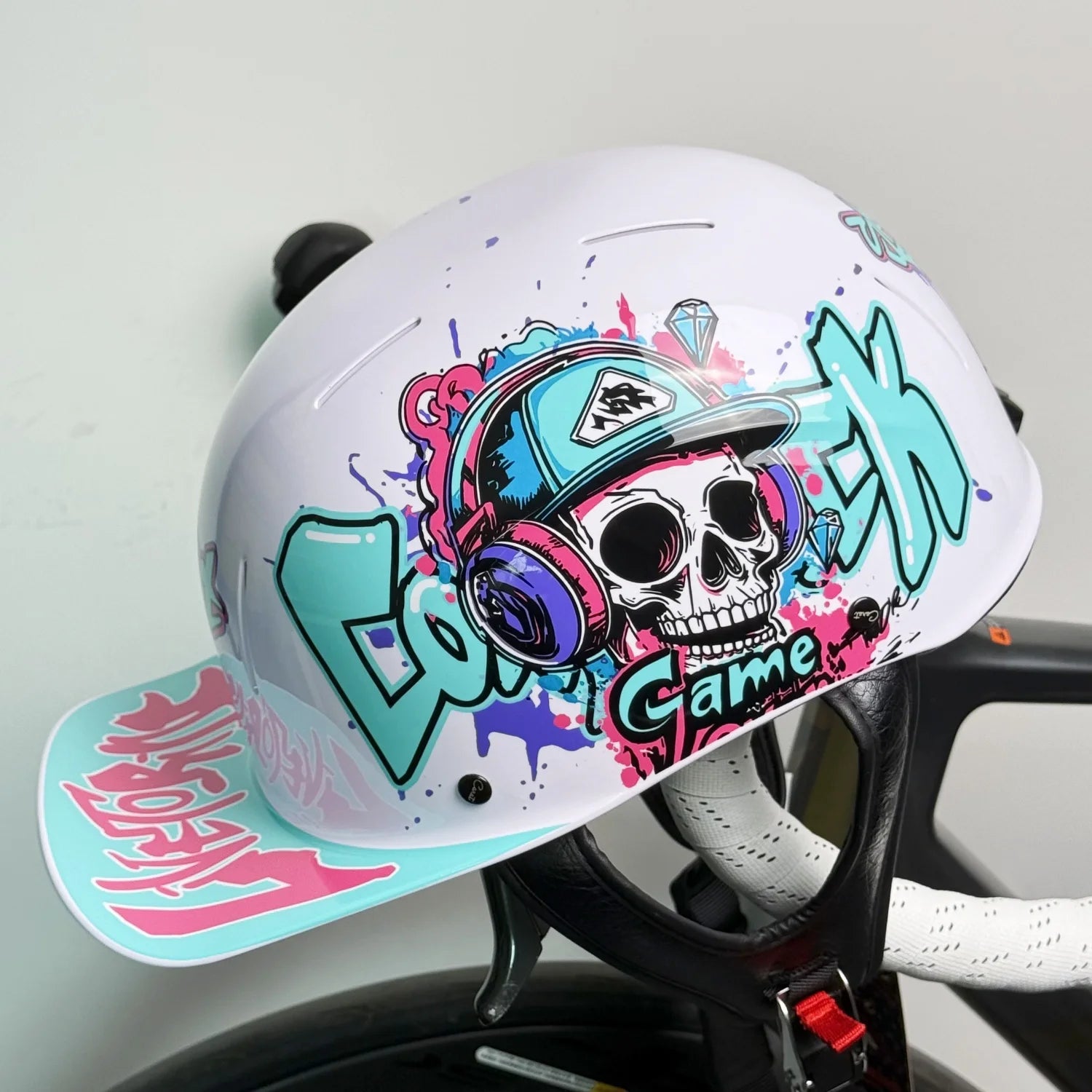 Motorcycle Half Helmet Baseball Cap Half Face Helmet Anti-UV Safety Hard Hat Helmet Motorcycle for Mens