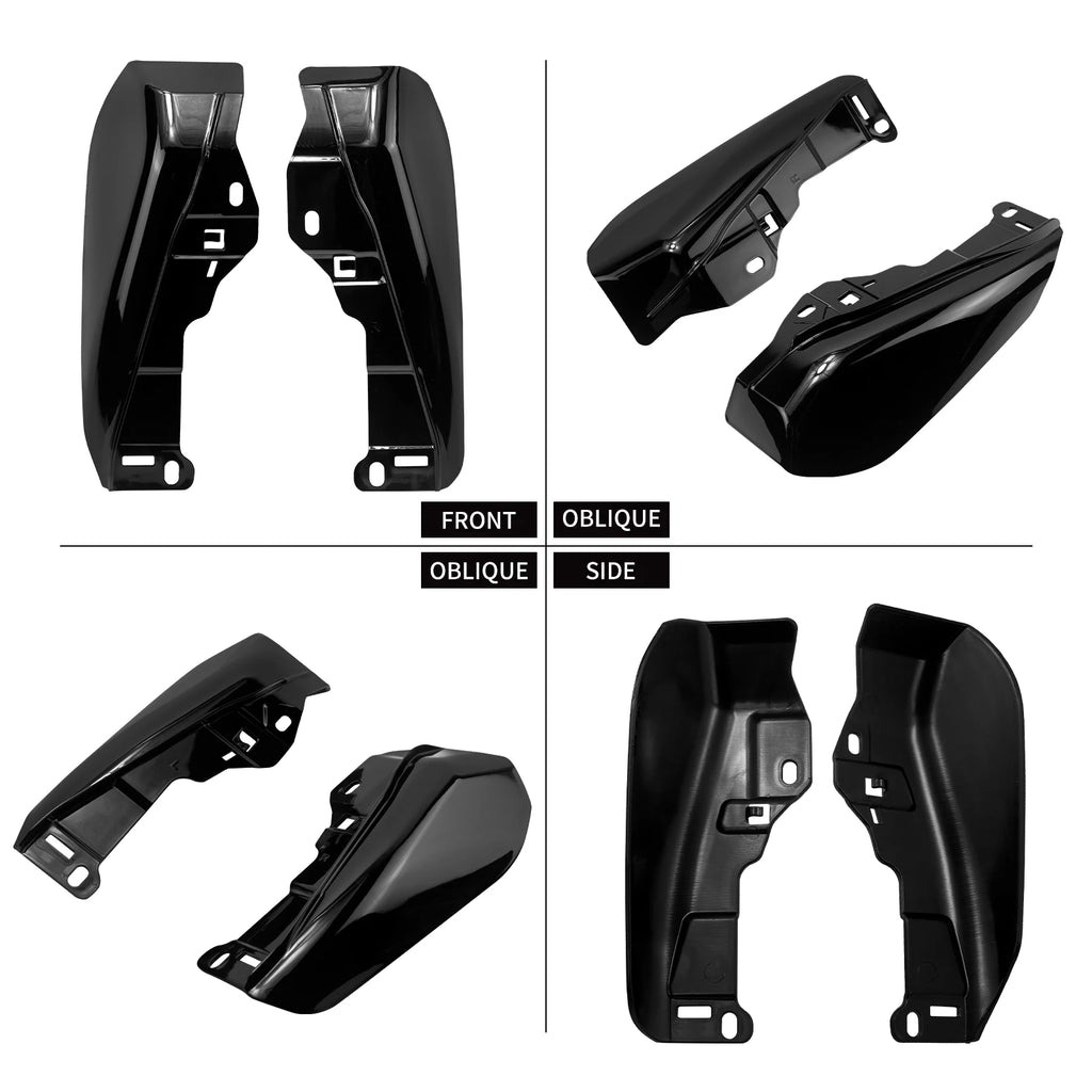 Air Heat Deflector Motorcycle Heat Shield Trim Deflector For Harley Touring Street Road Glide FLHX FLTRX Ultra FLTRXSE 2024-UP