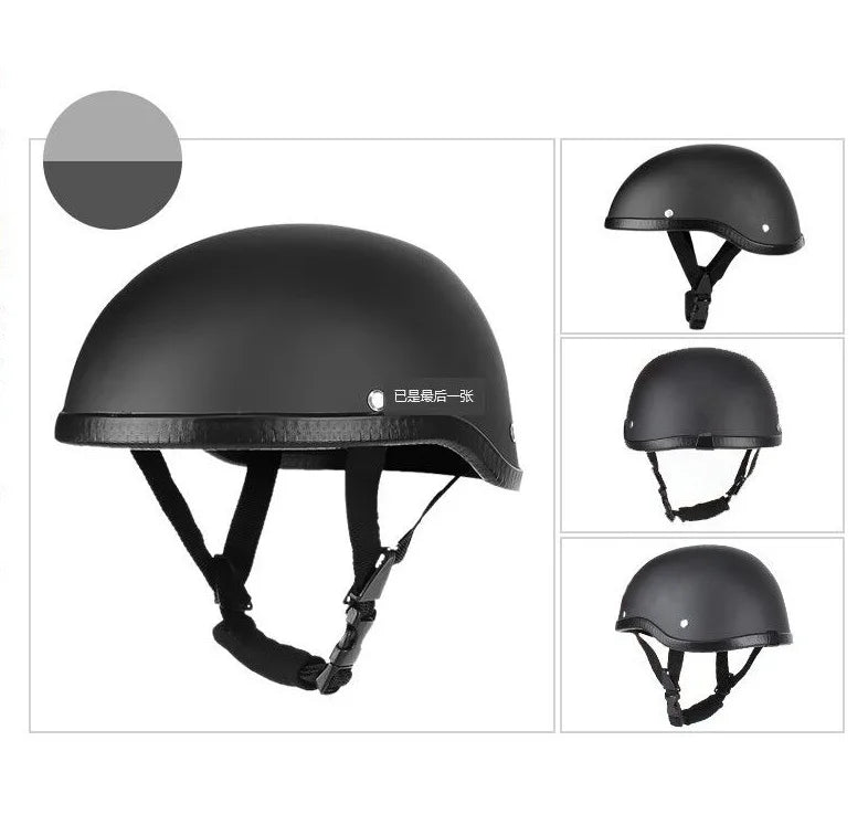 Summer Motorcycle Half Helmet Men Women Ultra Light Vintage Scooter Open Face Helmet Safety Cap Casco Moto Capacete De Moto