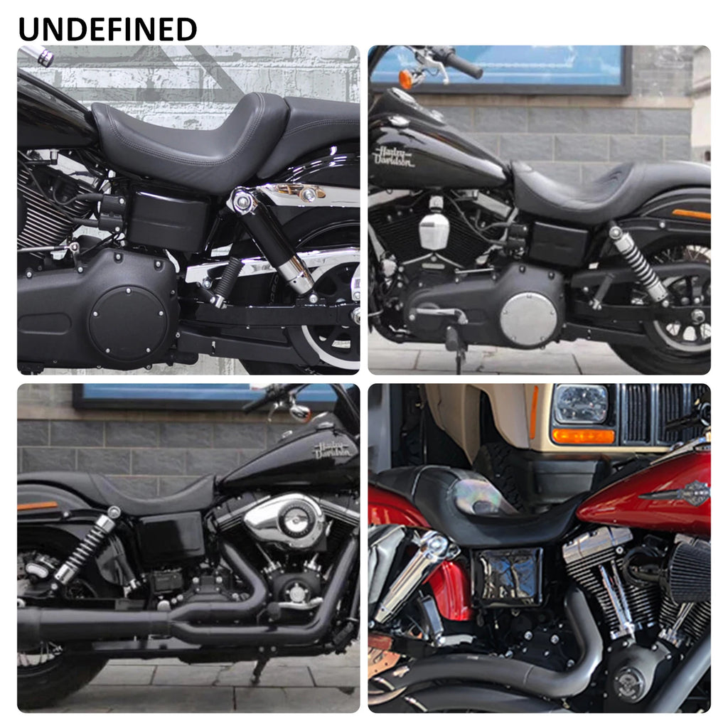 Left/Right Motorcycle Battery Cover Side Fairing Electrical Panel Cover for Harley Dyna Fat Bob FXDF Street Bob FXDB FXDC FLD