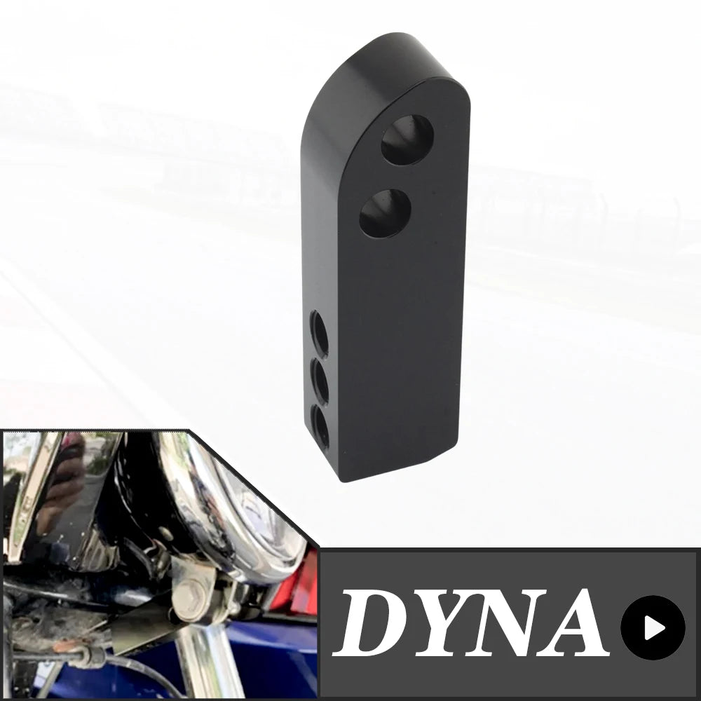 FOR Harley Dyna Super Glide Street Bob Low Rider Wide Glide FXDL FXDF FXDB FXDC Motorcycle Fairing Headlight Mount Extension Kit