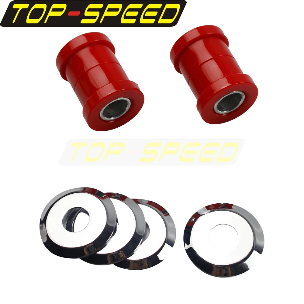 For Harley Big Twins 1973-2017 Sportsters Motorcycle Parts Red Handlebar Riser Bushings Handle Bar Riser Bushing Kits 1973-2003