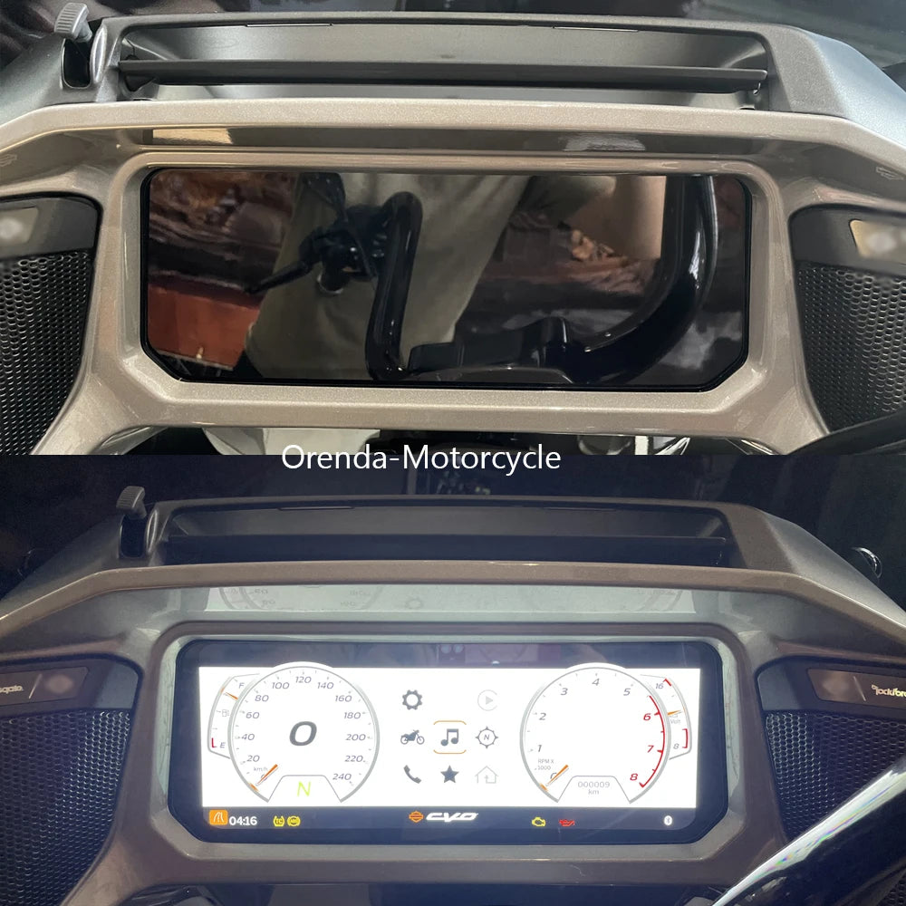 For Harley Touring CVO Road Glide FLTRXSE 2023 2024 Motorcycle Road Glide ST 2024 Instrument Screen Protector Film Sticker 2PIC