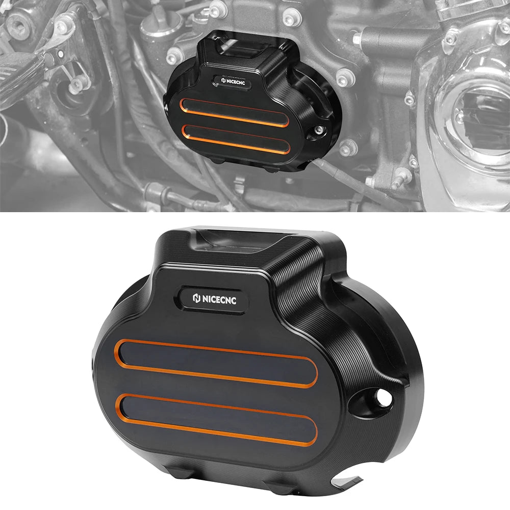 For Harley Road Glide Street Glide Special 17-20 Transmission Side Cover For Harley Road King FLHR FLHRXS Electra Glide Standard