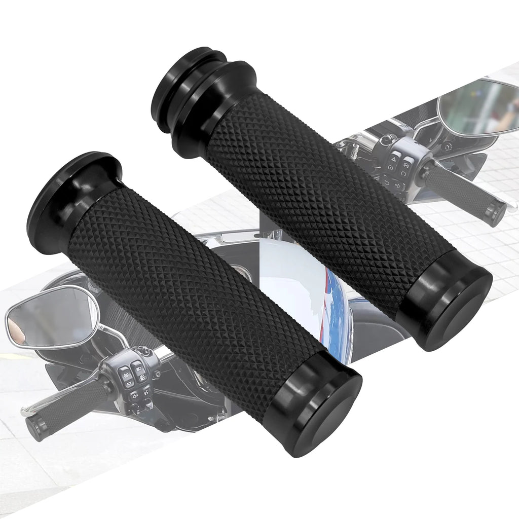 1" Electronic Throttle Handlebar Hand Grips For Harley For Touring For Road Glide 08-23