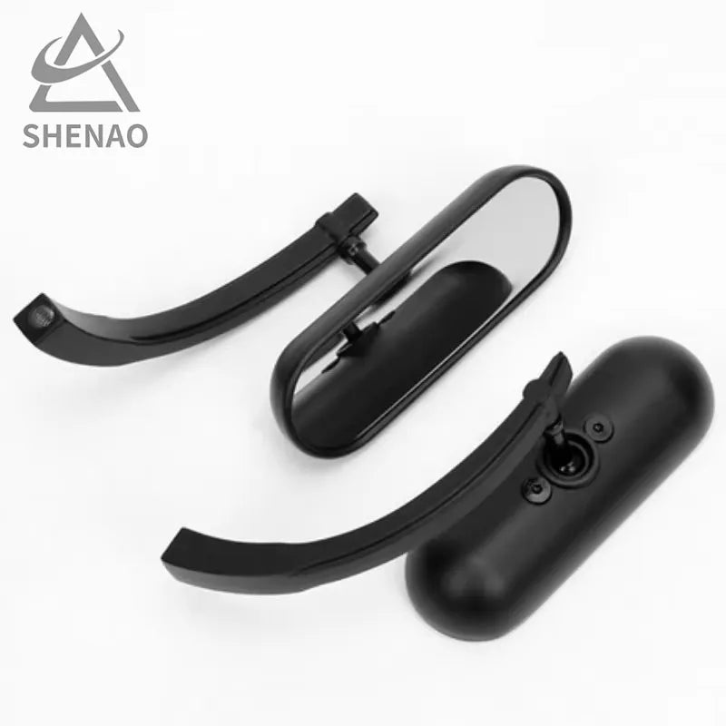 Motorcycle Rearview Mirror M8 M10 Mini Black Mirror For Harley Road King Street Electra Glide Road Glide Dyna Softail1982-2020