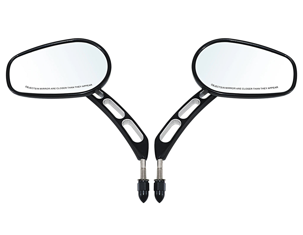 8MM Motorcycles Mirrors Rear View Side Mirror For Harley Honda Davidson Touring 360° Road King Street Glide Sportster 1984-2024