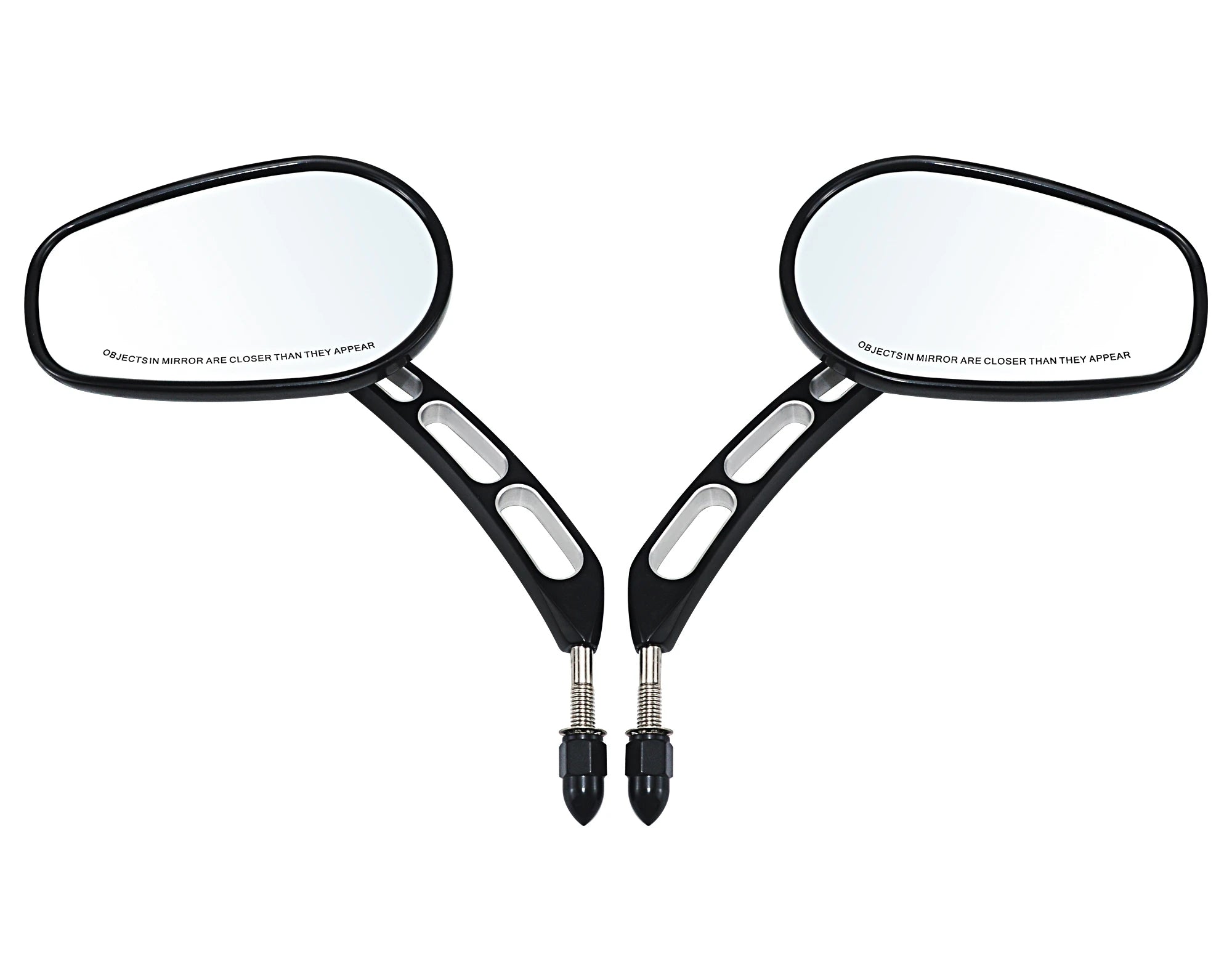 8MM Motorcycles Mirrors Rear View Side Mirror For Harley Honda Davidson Touring 360° Road King Street Glide Sportster 1984-2024