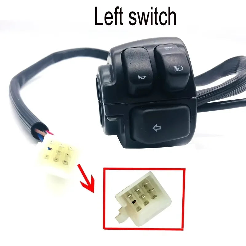Motorcycle 1" 25mm Handlebar Switches Control And Wiring Harness For Harley Softail 1996-2012 Dyna Sportster XL 883 1200 V-Rod