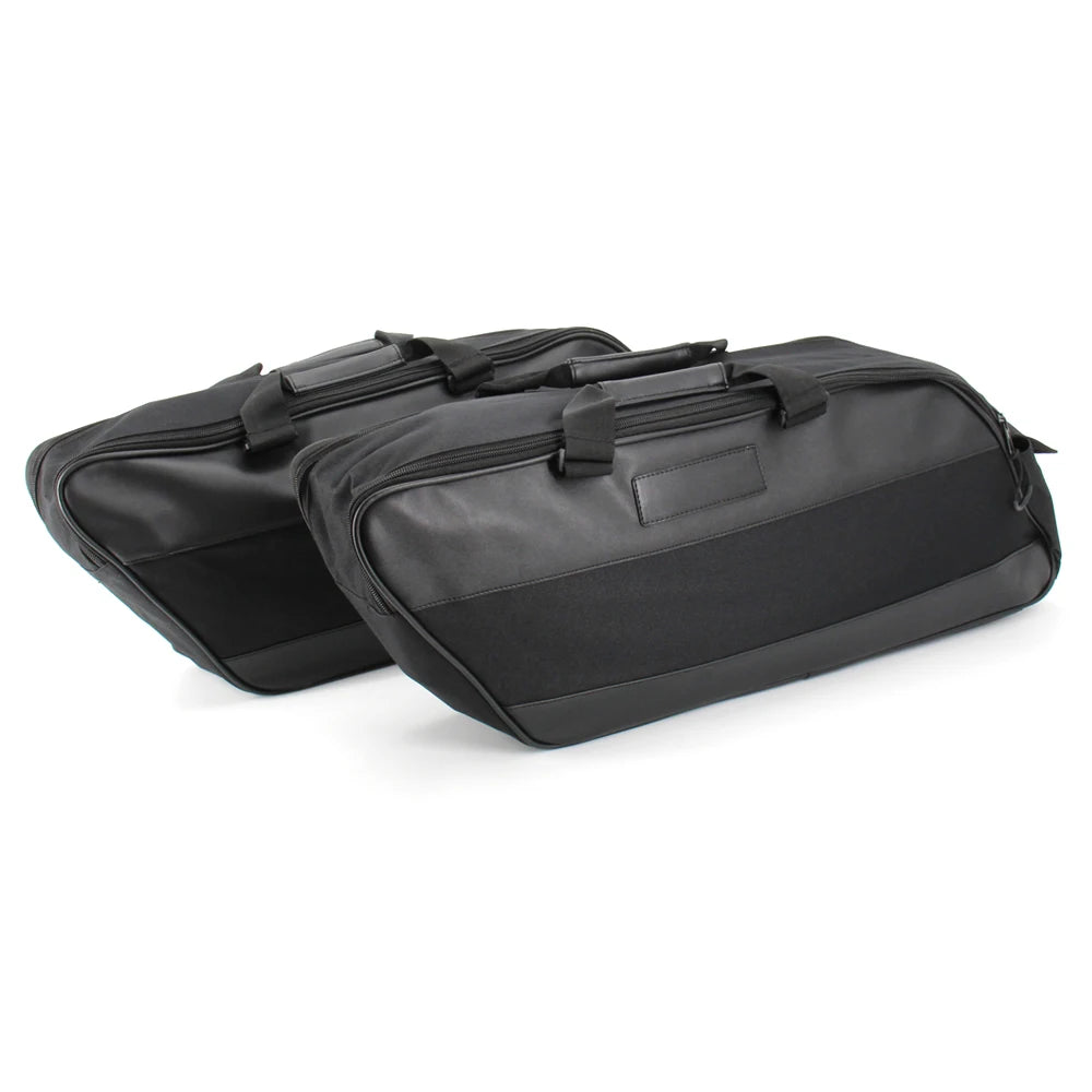 Motorcycle Saddle Bag Luggage Rack Liner Saddlebag For Harley Touring Road King Electra Street Glide Ultra Tour FLTR FLHX 93-18