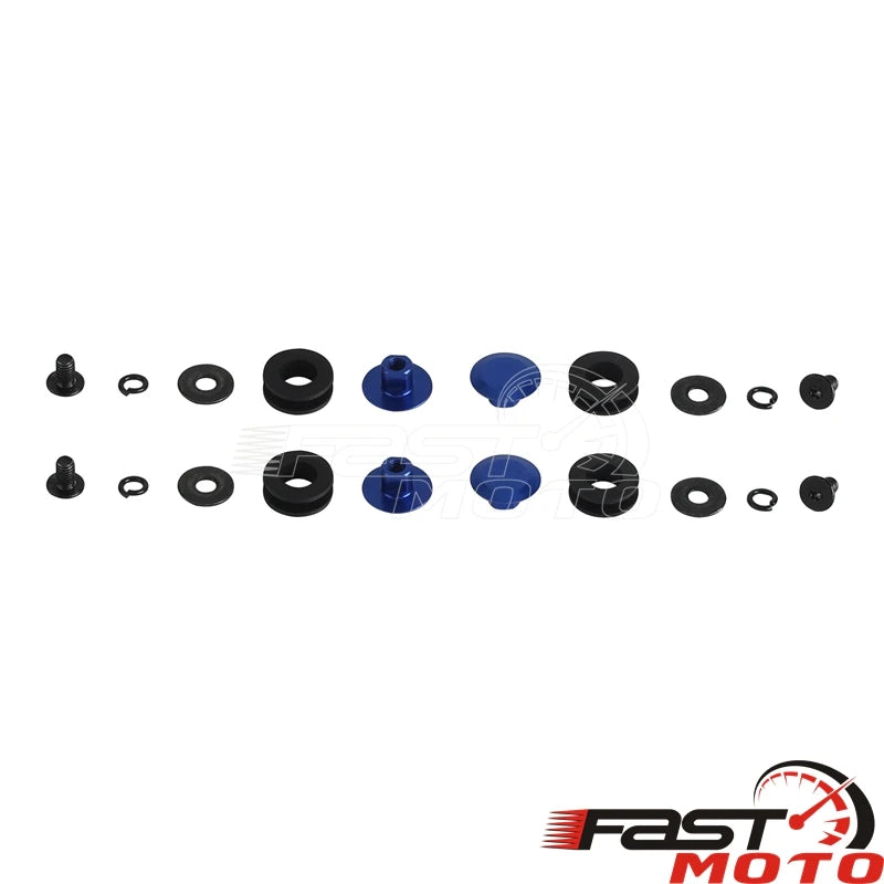Motorcycle Club Style Fairing T25 Bolts Screws For Harley Softail Low Rider ST For Road Warrior Hand Guards Bolt Bushing Inserts