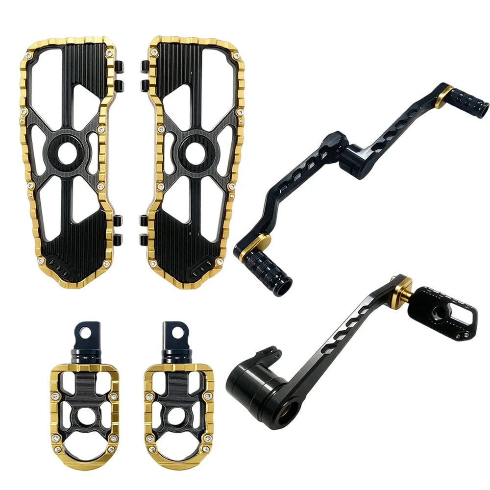 Motorcycle Driver Passenger Floorboards for Harley Road glide Fltr Special FLHRXS Shift+Brake levers touring 2014-up PB styled