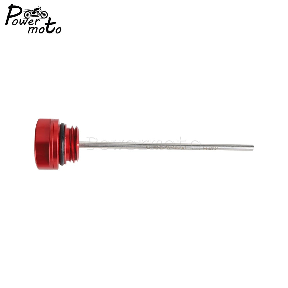 Motorcycle Oil Dipstick For Harley Touring Engine Oil Thermometer Gauge Road Glide FLTRX ST CVO FLTRXSTSE 2024 FLTRXSE 2023-2024
