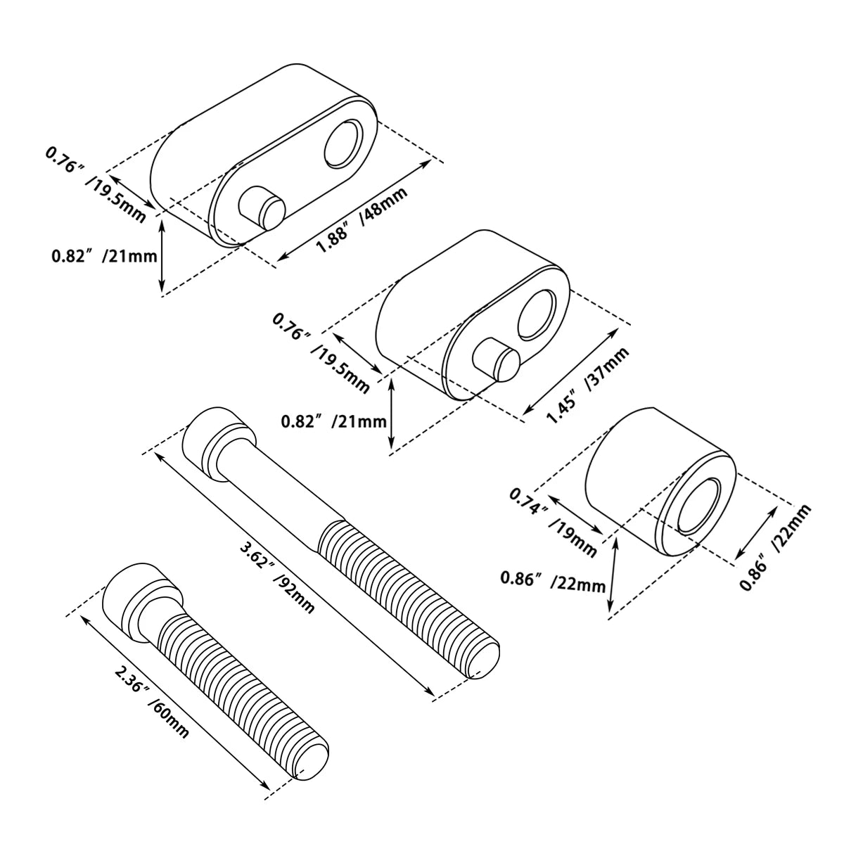 Motor Driver Floorboard Extenders Relocation for Harley Touring FL Road King Electra Road Tri Glide Black Floorboards Spreader